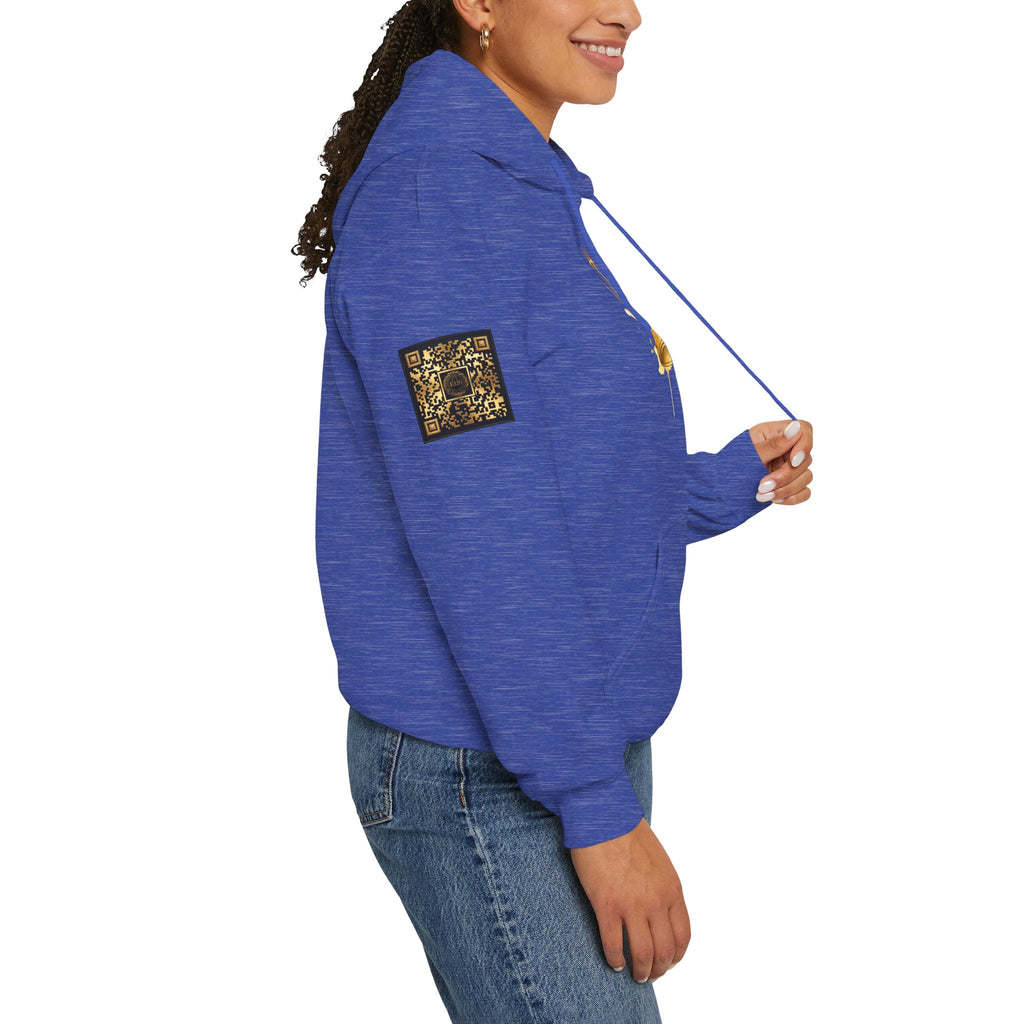 Gold Crown Hoodie — Regal Graphic Pullover for King/Queen Vibe