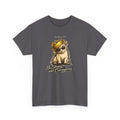 Joshua 1:9 Lion and Lamb Tee — "Be Strong and Courageous / God Is With You" Inspirational Graphic T-Shirt