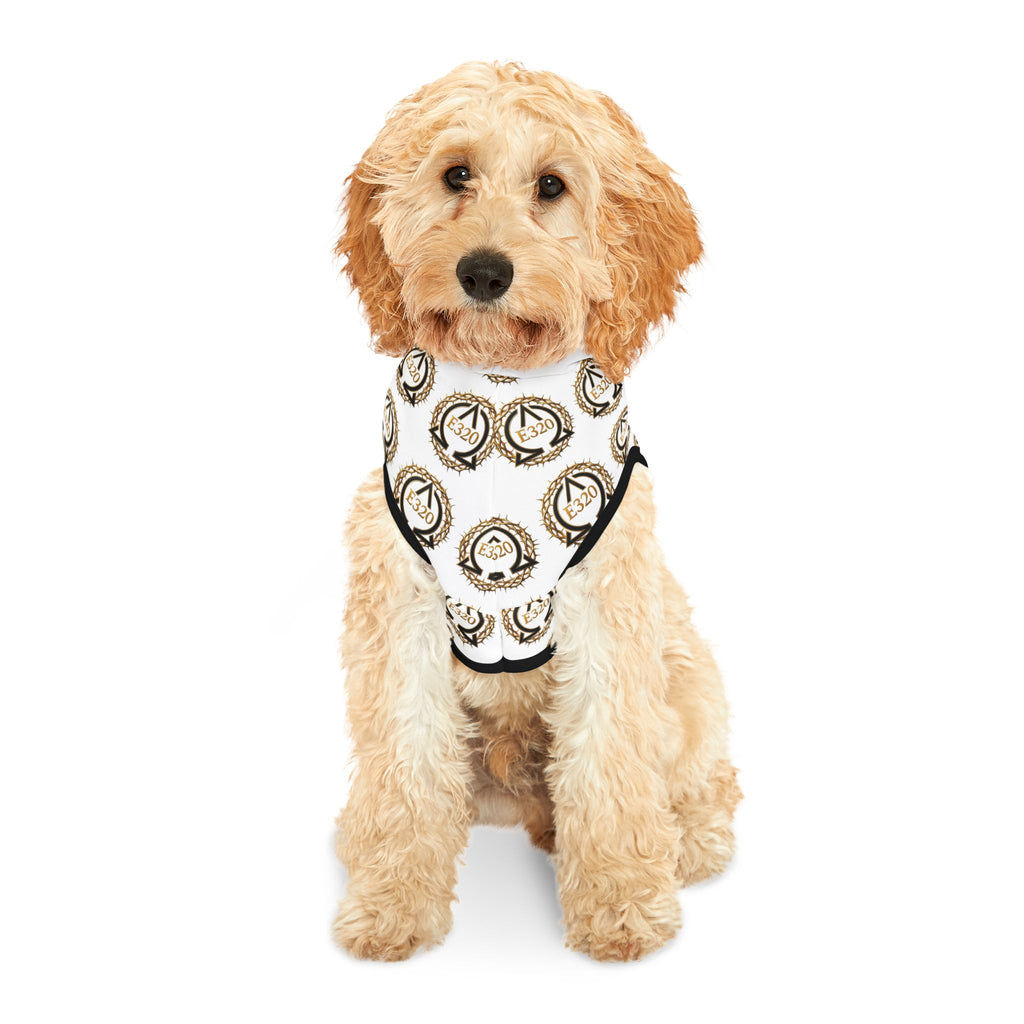 Pet Hoodie — Golden Crown Alpha and Omega Patterned Dog & Cat Hoodie