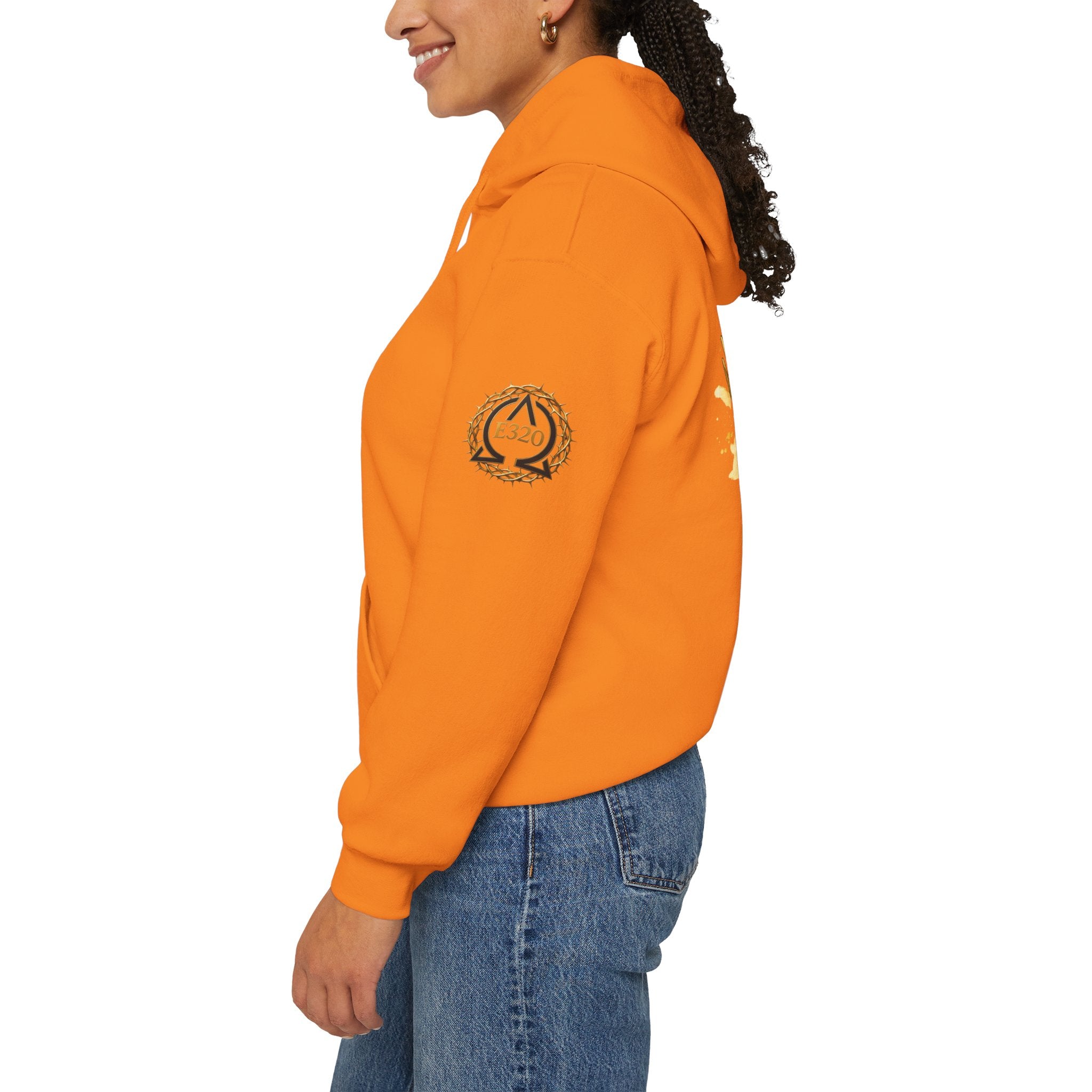 Gold Crown Hoodie — Regal Graphic Pullover for King/Queen Vibe