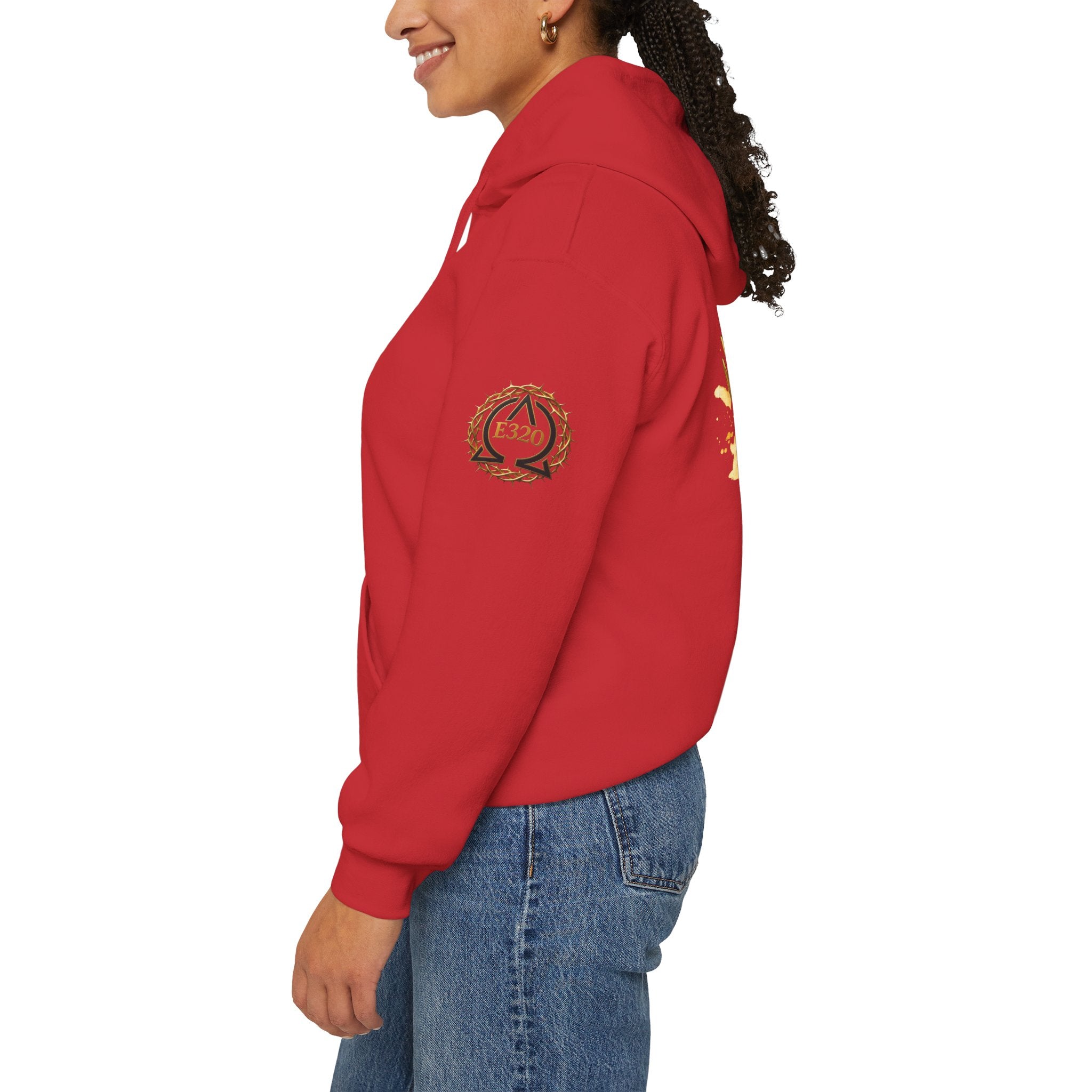 Gold Crown Hoodie — Regal Graphic Pullover for King/Queen Vibe