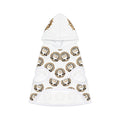 Pet Hoodie — Golden Crown Alpha and Omega Patterned Dog & Cat Hoodie