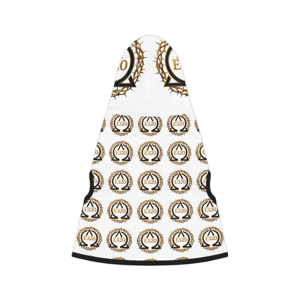 Pet Hoodie — Golden Crown Alpha and Omega Patterned Dog & Cat Hoodie