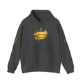 Gold Crown Hoodie — Regal Graphic Pullover for King/Queen Vibe