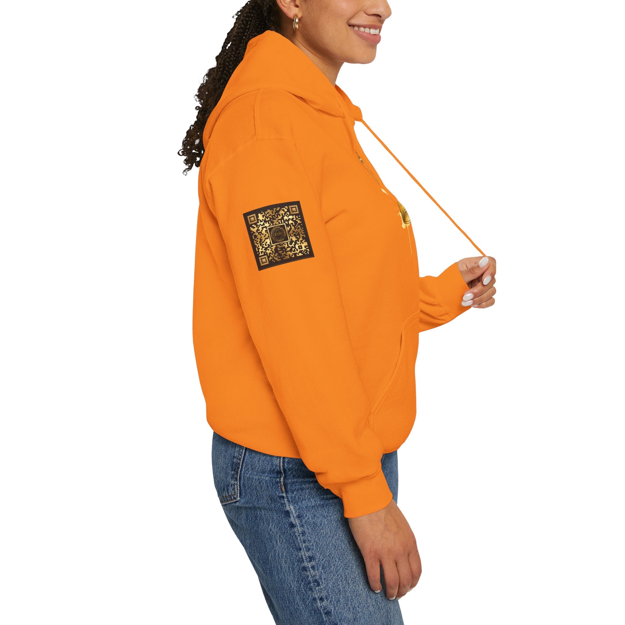 Gold Crown Hoodie — Regal Graphic Pullover for King/Queen Vibe